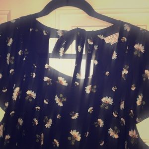14 Plus LOFT floral romper from spring collection
